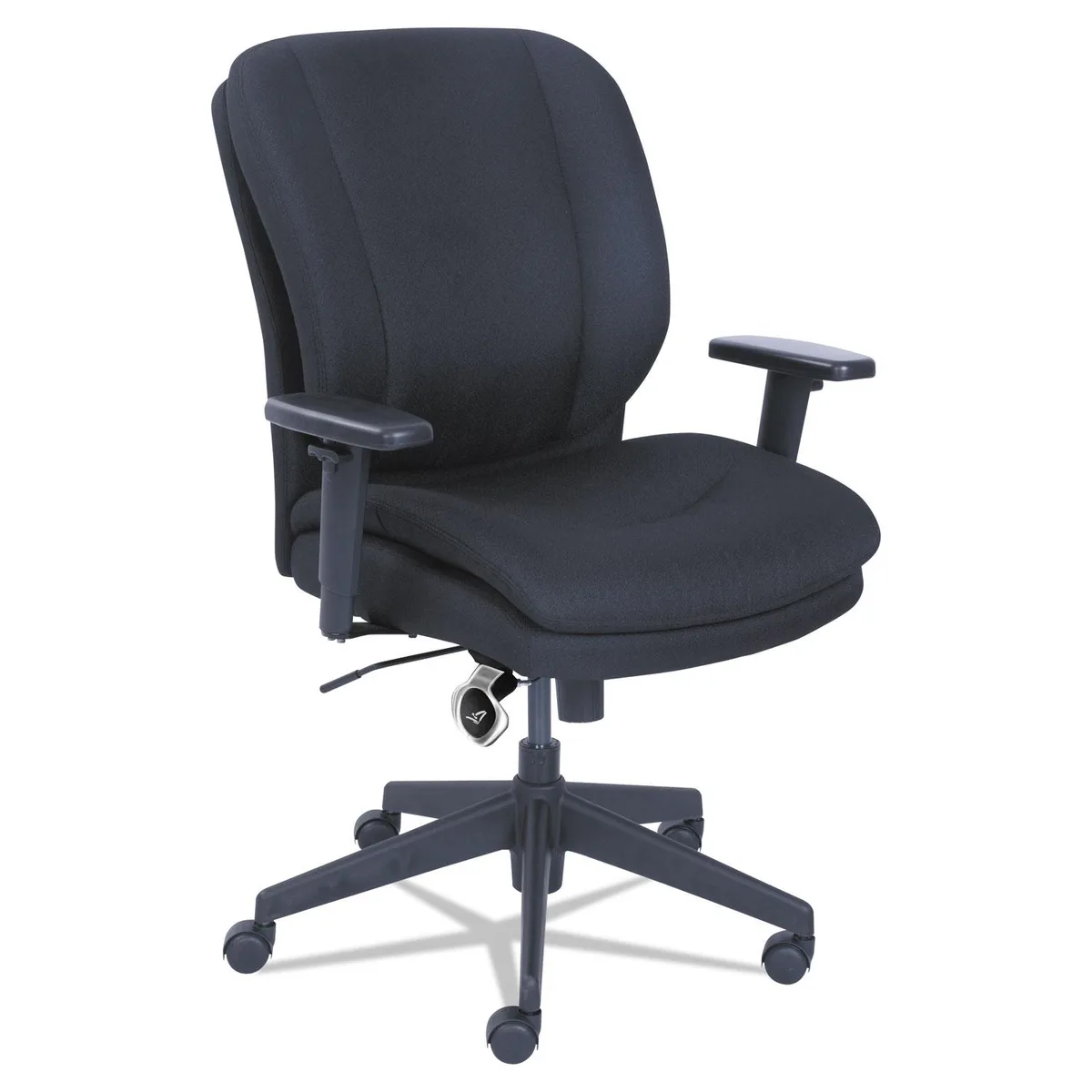 LF Products PTE LTD LF Products PTE LTD SertaPedic Cosset Ergonomic Task Chair Black 48967 — product photo