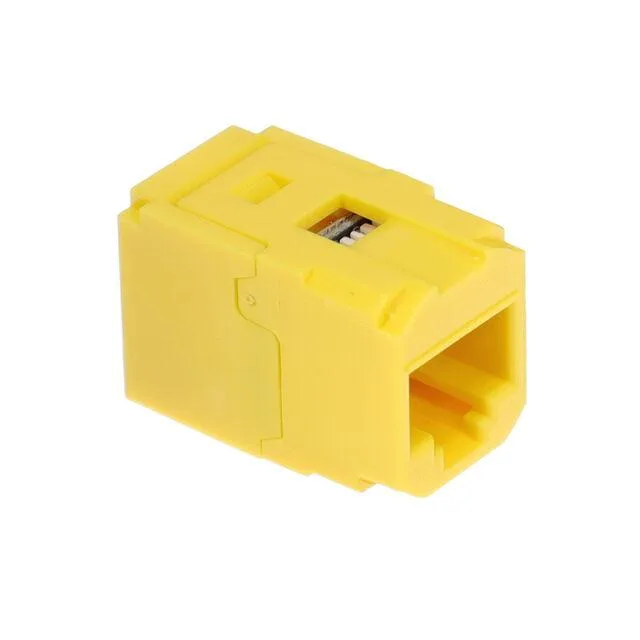 Panduit Panduit TX6 Coupler Module RJ-45 Yellow — product photo