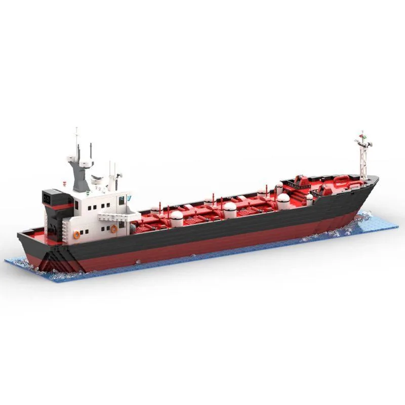 ZITIANYOUBUILD ZITIANYOUBUILD MOC-77991 Oil Tanker 4662 PCS Building Set — product photo