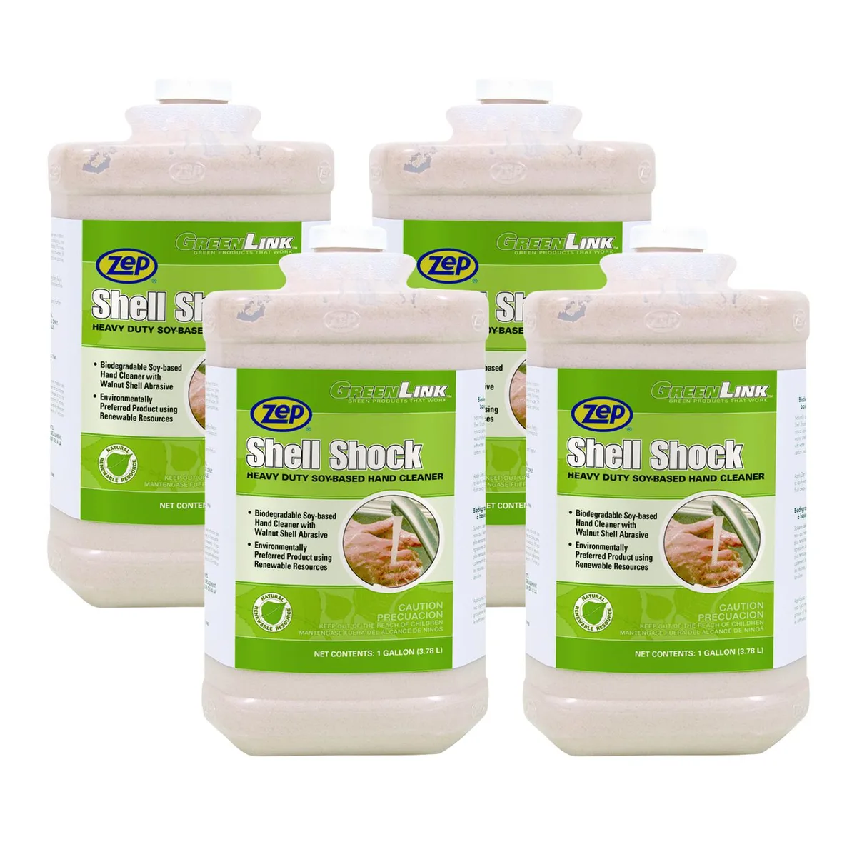 Zep Zep 318524 Shell Shock Soy-Based Hand Cleaner Cinnamon 1 gal skin care — product photo