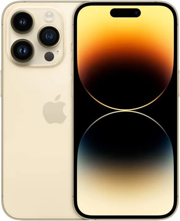 Apple Apple iPhone 14 Pro MQ063LL/A 128GB Gold cell phones - unlocked — product photo