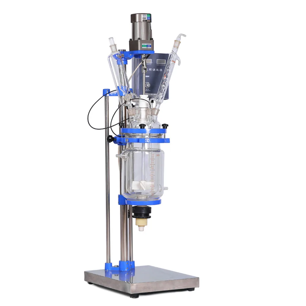 HNZXIB HNZXIB S-3L 3 L 220 V Glass Reactor laboratory supply — product photo