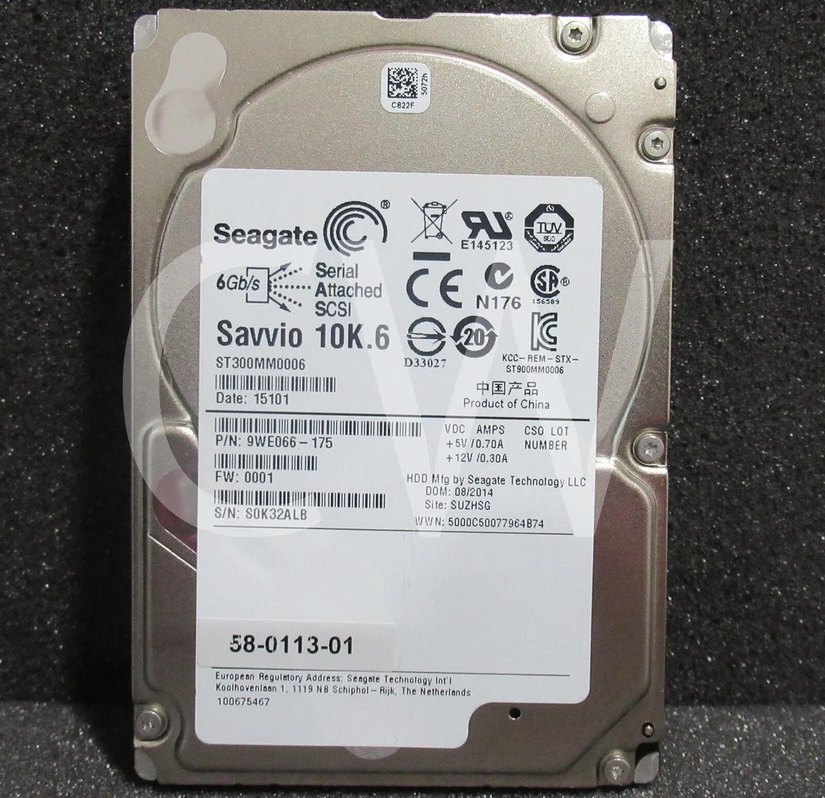Seagate Seagate ST300MM0006 300GB 10000RPM 2.5" SAS 64MB internal hard drive — product photo