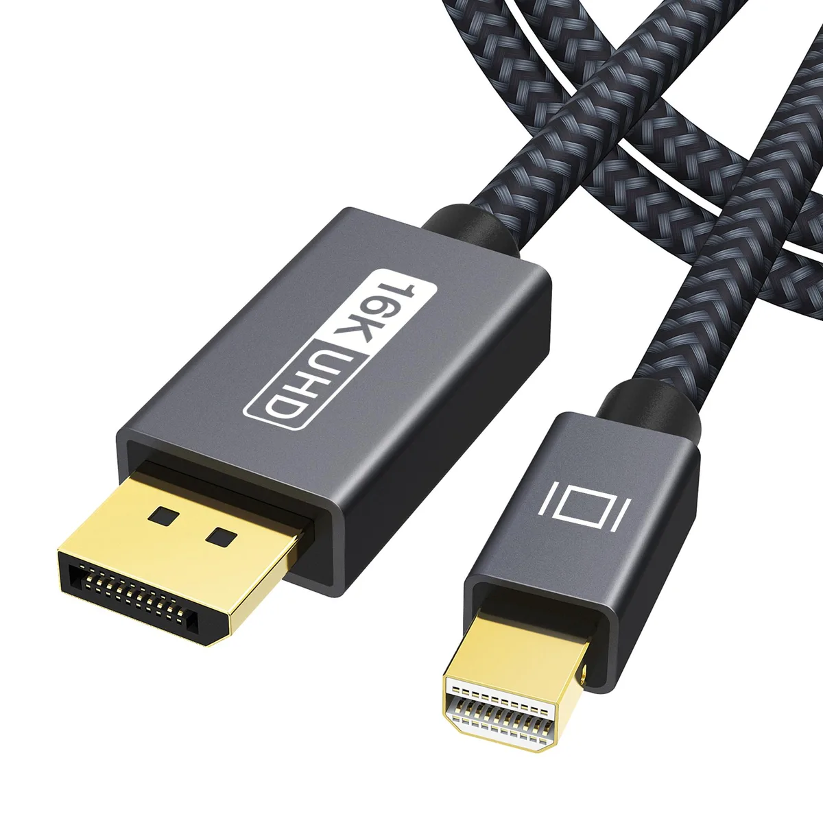 ivanky ivanky VBB13 Mini DisplayPort 2.1 Cable 6.6FT 80Gbps 16K@60Hz — product photo