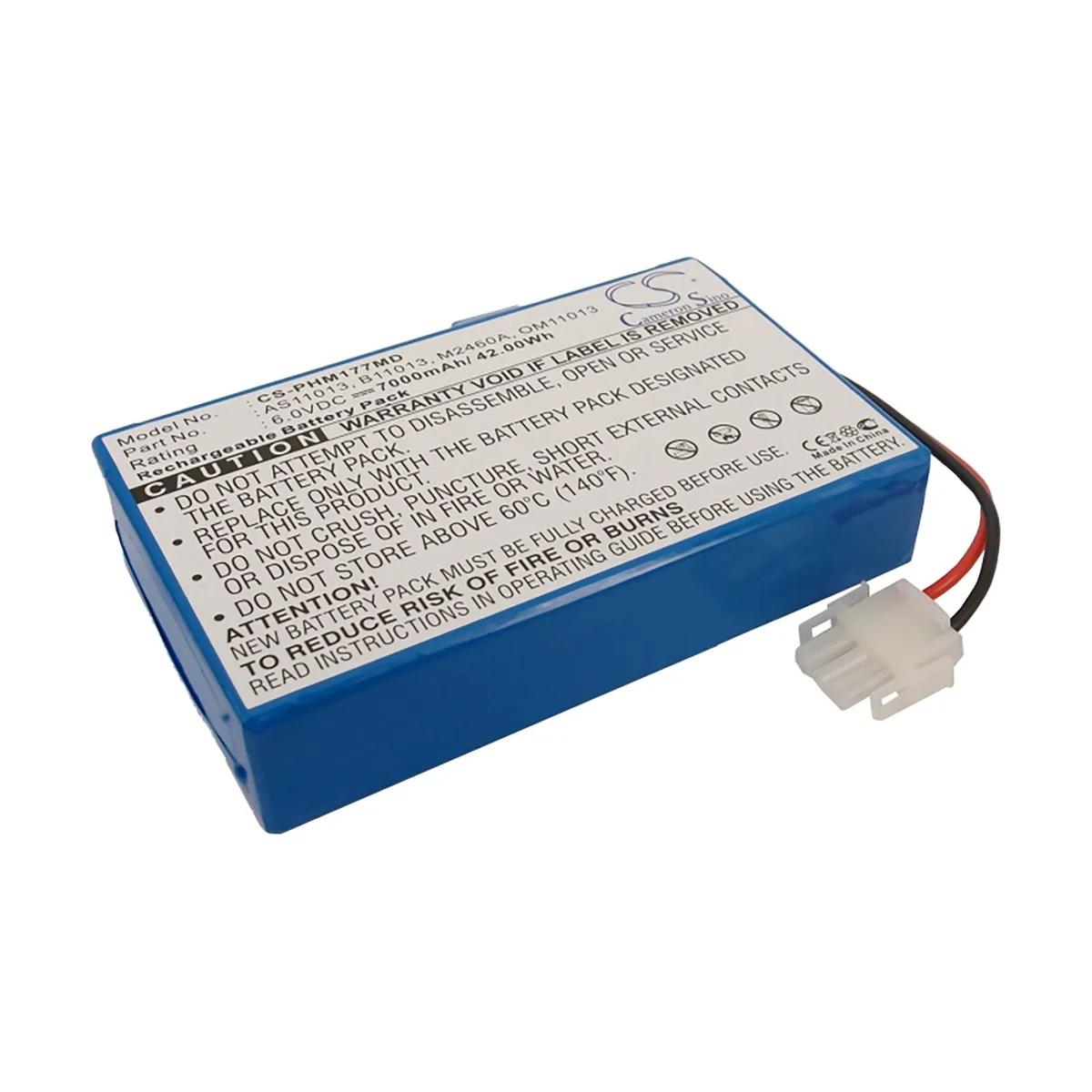 Cameron &amp; Co Cameron &amp; Co DS-CS-PHM177MD 6.0V 7000mAh Sealed Lead Acid Battery — product photo