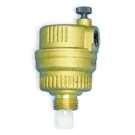 Watts brass float air vent with transparent body
