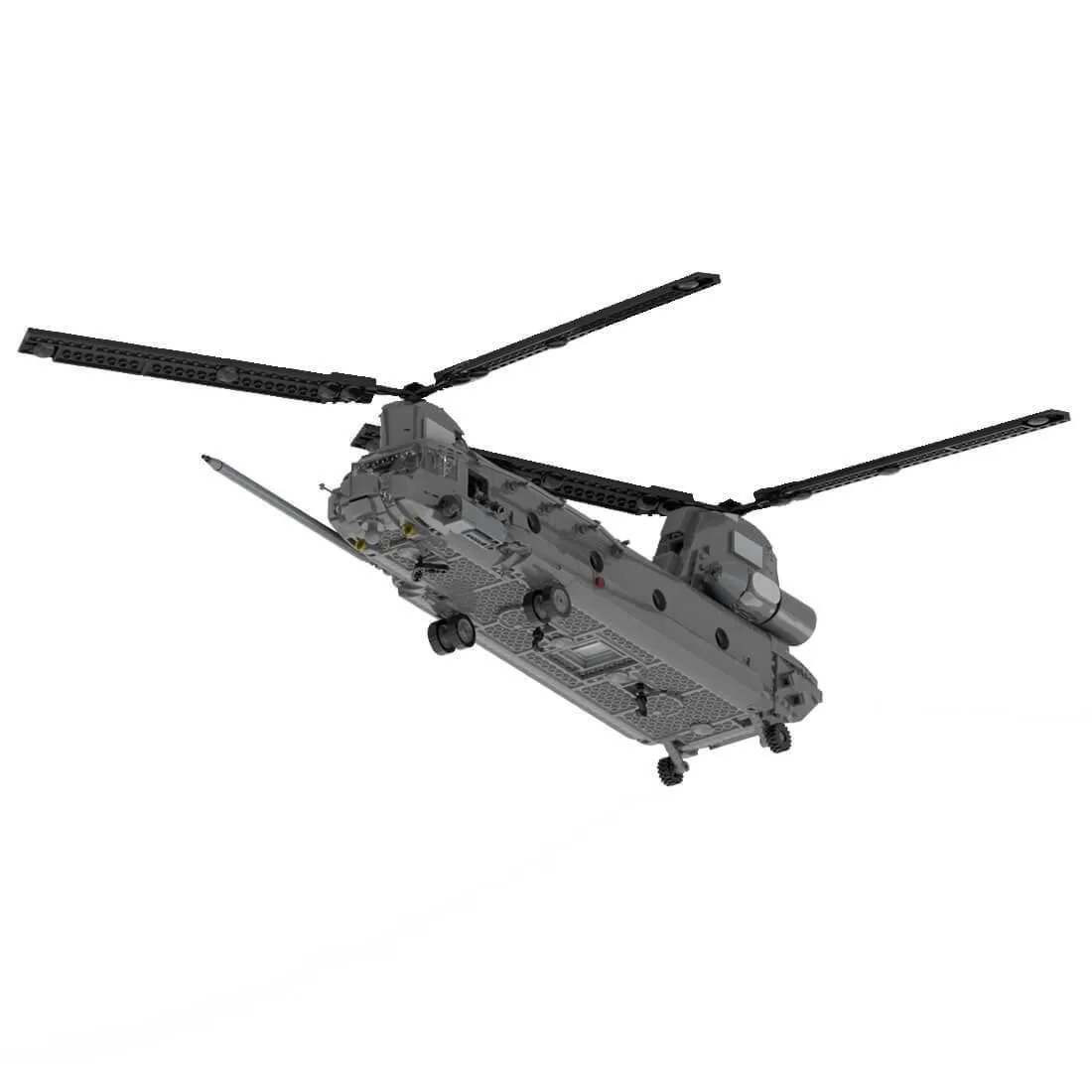 ZITIANYOUBUILD ZITIANYOUBUILD 1758 MOC-37497 MH-47 G Chinook Building Set — product photo