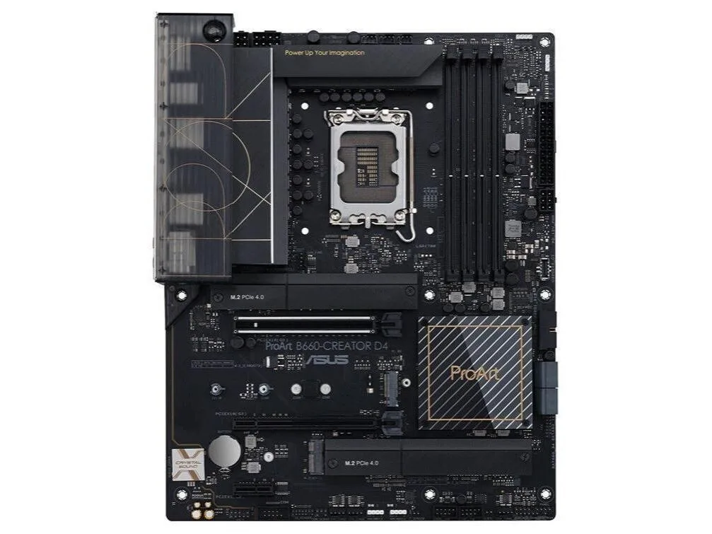 ASUS ASUS ProArt B660-CREATOR D4 Intel motherboard 128GB DDR4 LGA 1700 — product photo