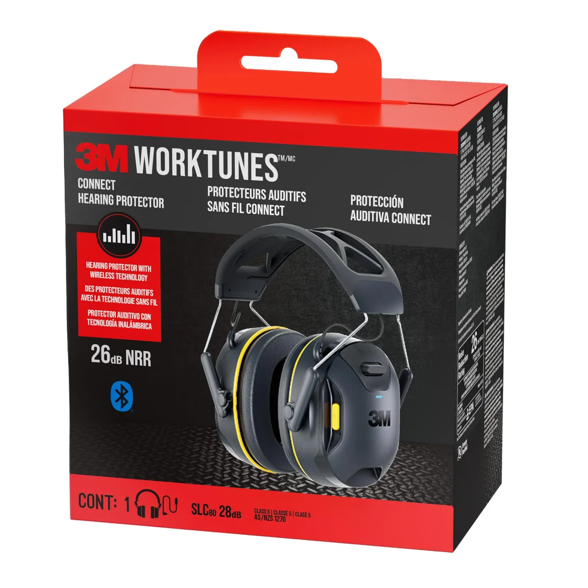3M 3M 90570-DC Wireless Hearing Protector 26 dB 40+ hrs — product photo