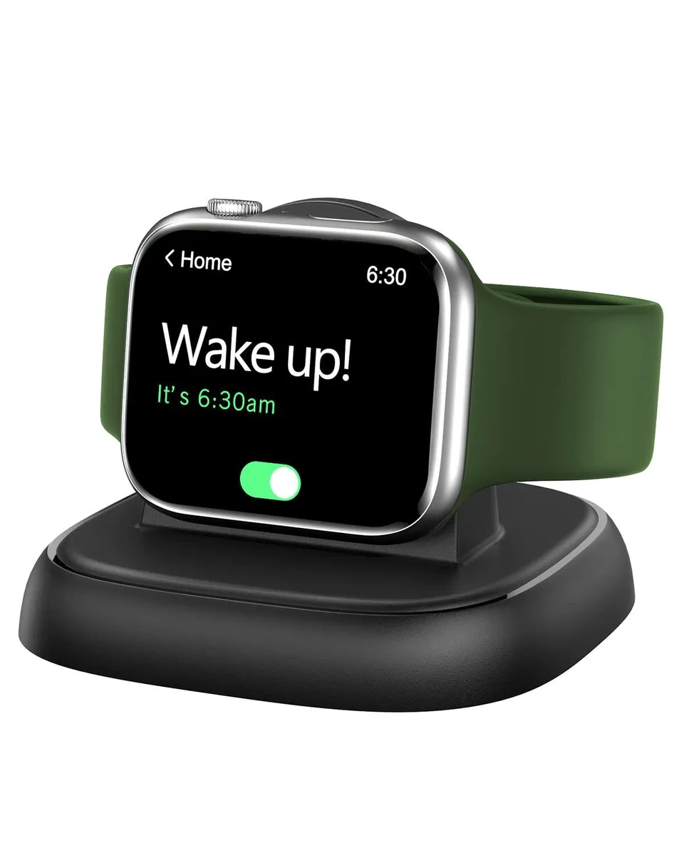 NEWDERY ZHX-WA16 Apple Watch Charger Stand USB-C Black — product photo