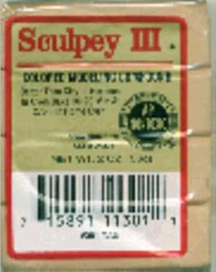 POLYFORM POLYFORM Sculpey III Polymer Clay 2oz Tan 56g — product photo