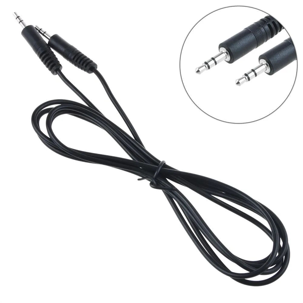 ABLEGRID ABLEGRID 3.5 mm Male to Male AUX Cable 6ft Black for Bose Companion 20 — product photo