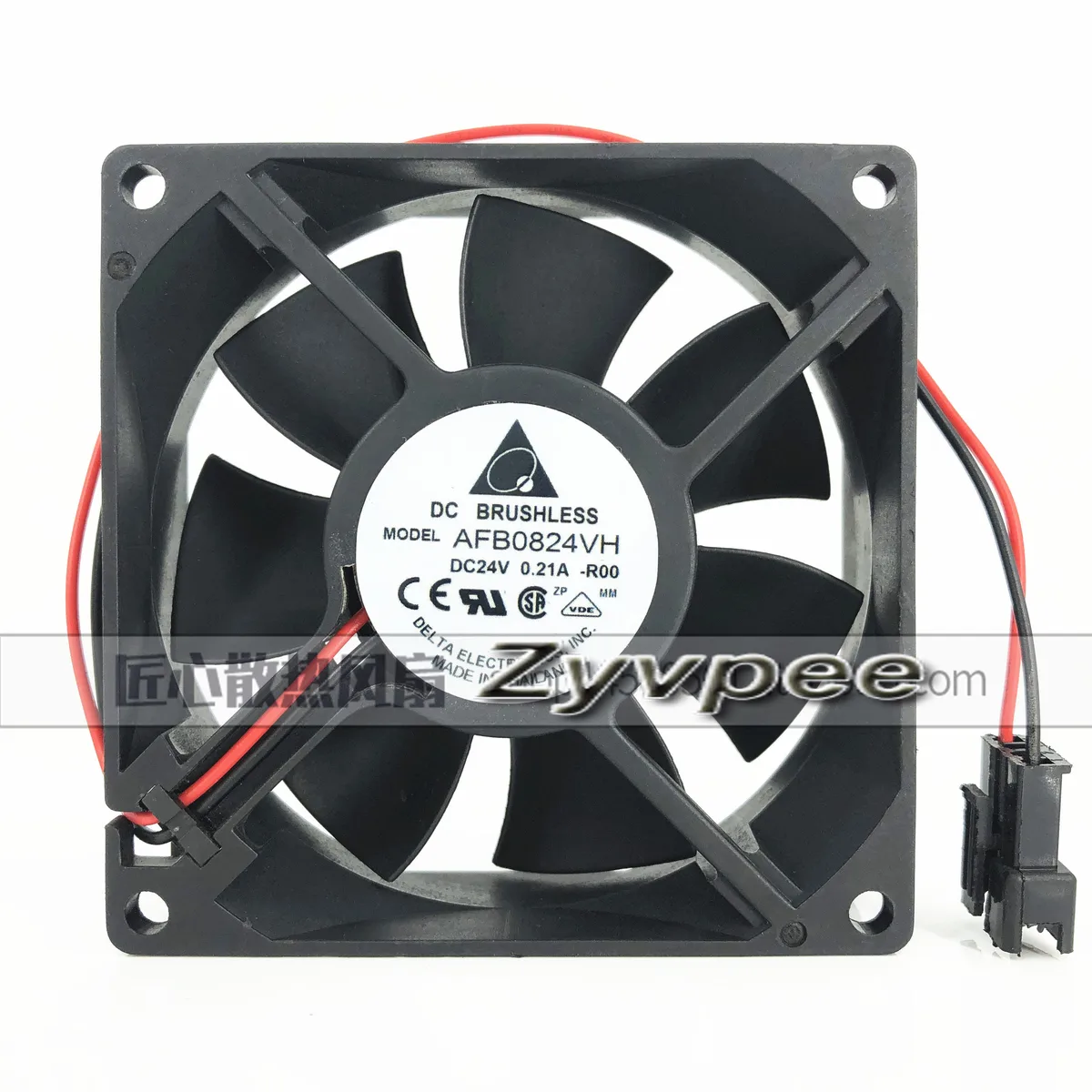 Zyvpee Zyvpee AFB0824VH 80×25mm 24V 0.21A 2-pin case fan — product photo
