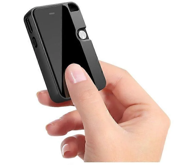ecocleanpath ecocleanpath 32GB Magnetic Voice Recorder 1536kbps 45H Battery Black — product photo