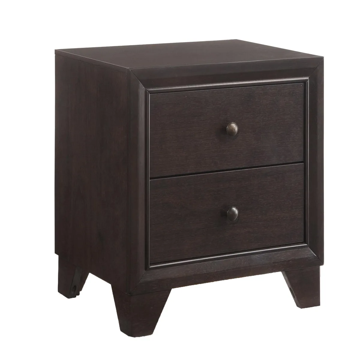 tuphen tuphen Espresso 2-drawer Nightstand — product photo