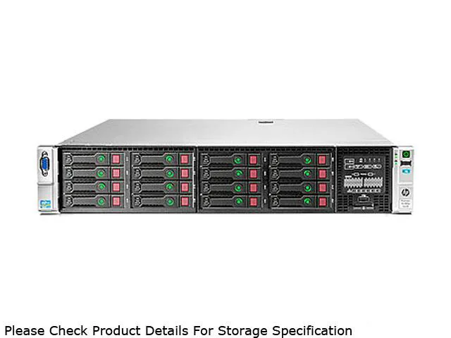 HP HP ProLiant DL380p Gen8 2U rack server Xeon E5-2609 2.4GHz 8GB DDR3 670857-S01 — product photo