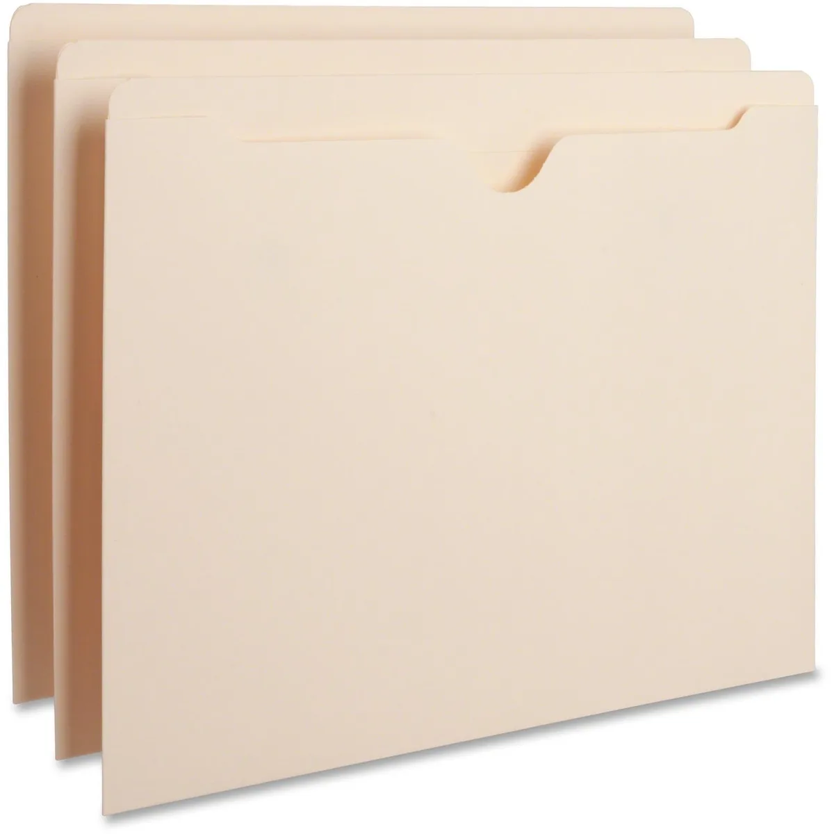 Business Source Business Source 65796 Letter-Size File Pocket 11pt Manila 100/Box — product photo