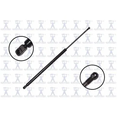 Transparent lift support hatch, automotive accessory
