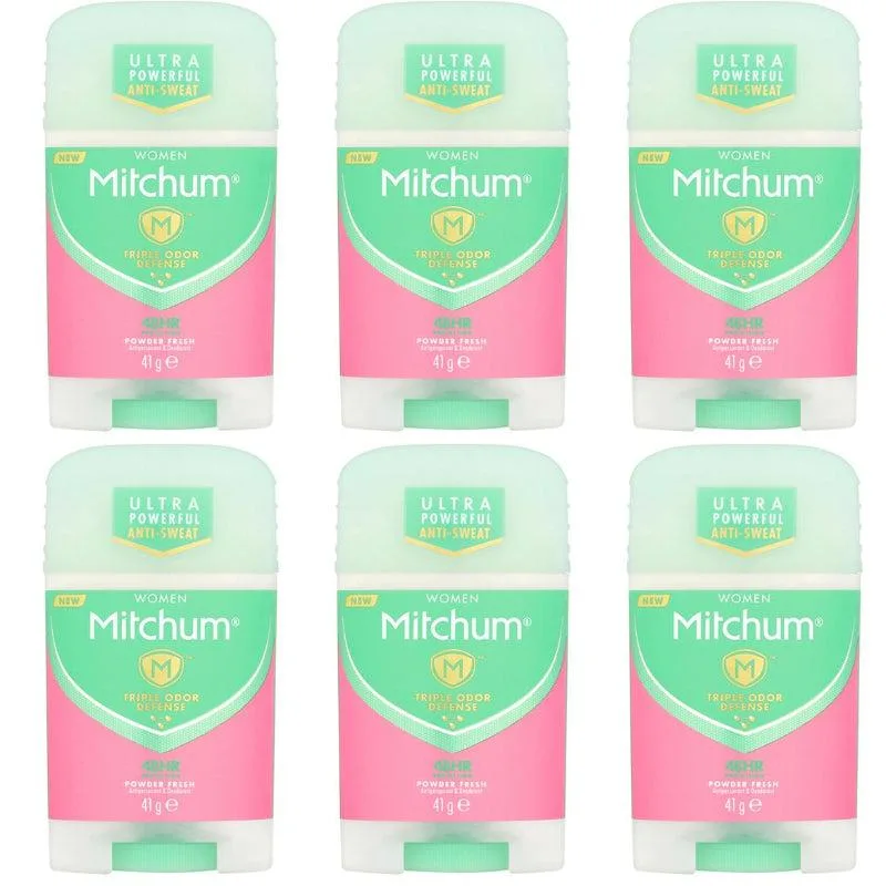 Mitchum Mitchum MITCH-DEO-6PK Skin Care 41 g 6-Pack — product photo