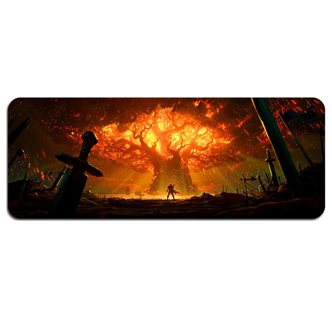 shane&amp;shaina shane&amp;shaina 015 World of Warcraft Mouse Pad 27.5×11.8 in — product photo