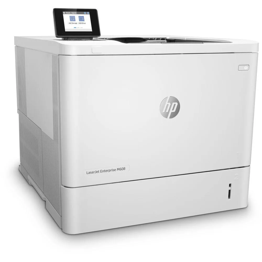 HPE HPE LaserJet Enterprise M608DN 65 ppm mono laser printer — product photo