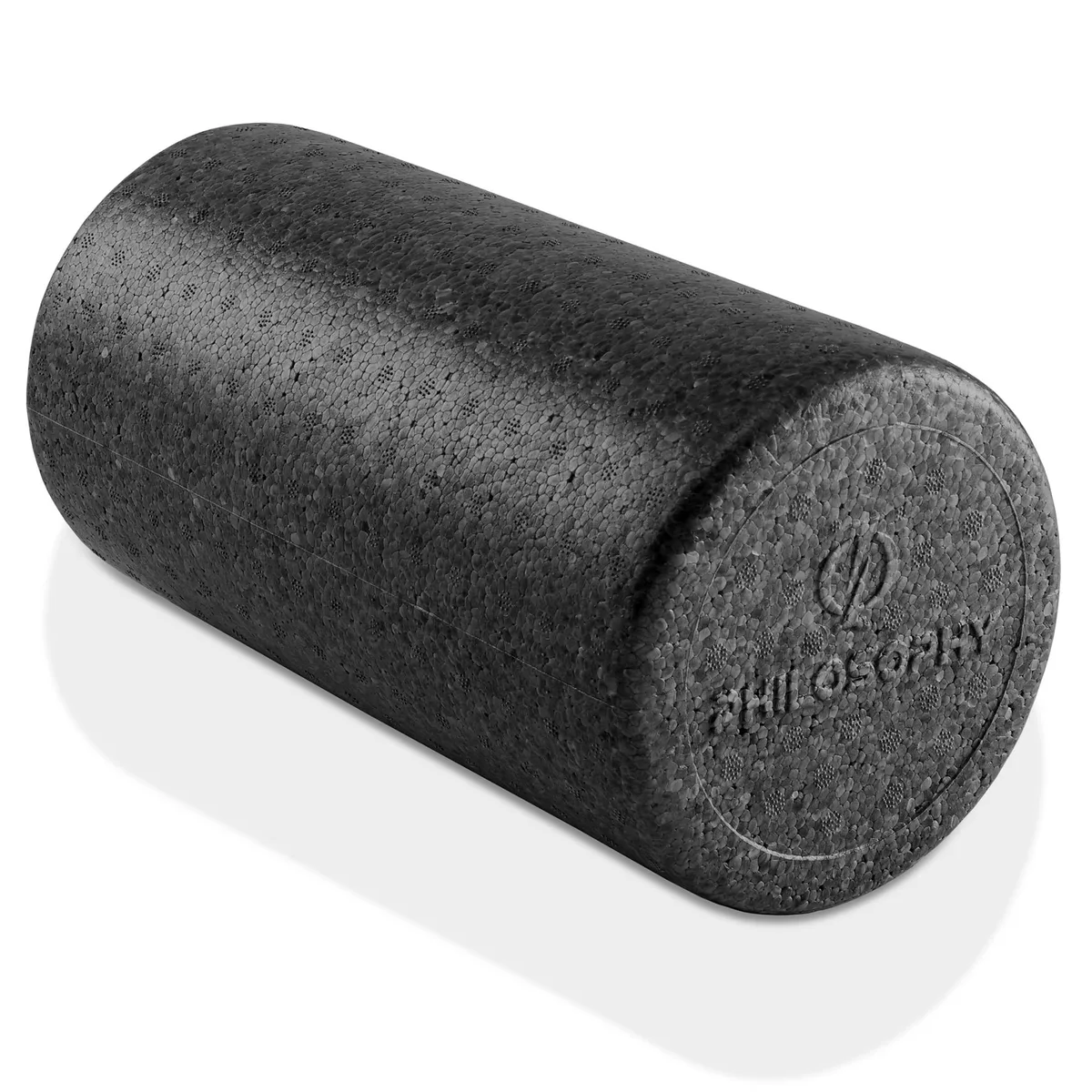 Philosophy Gym Philosophy Gym 12" High-Density EPP Foam Roller, Black — product photo
