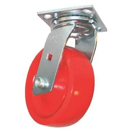 Black Rubbermaid swivel caster wheel for tool storage units