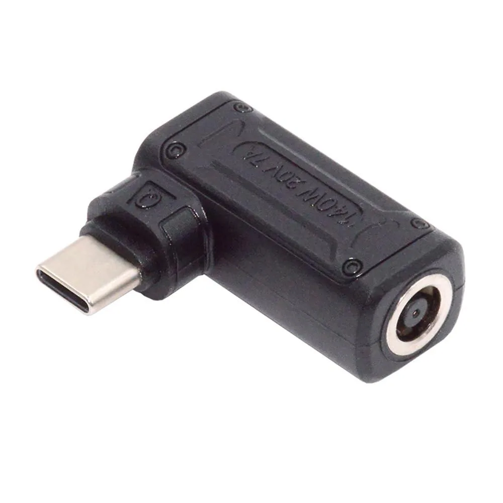LORDWORLD LORDWORLD DC 6.0×1.4mm to USB-C 140W 90° Adapter — product photo