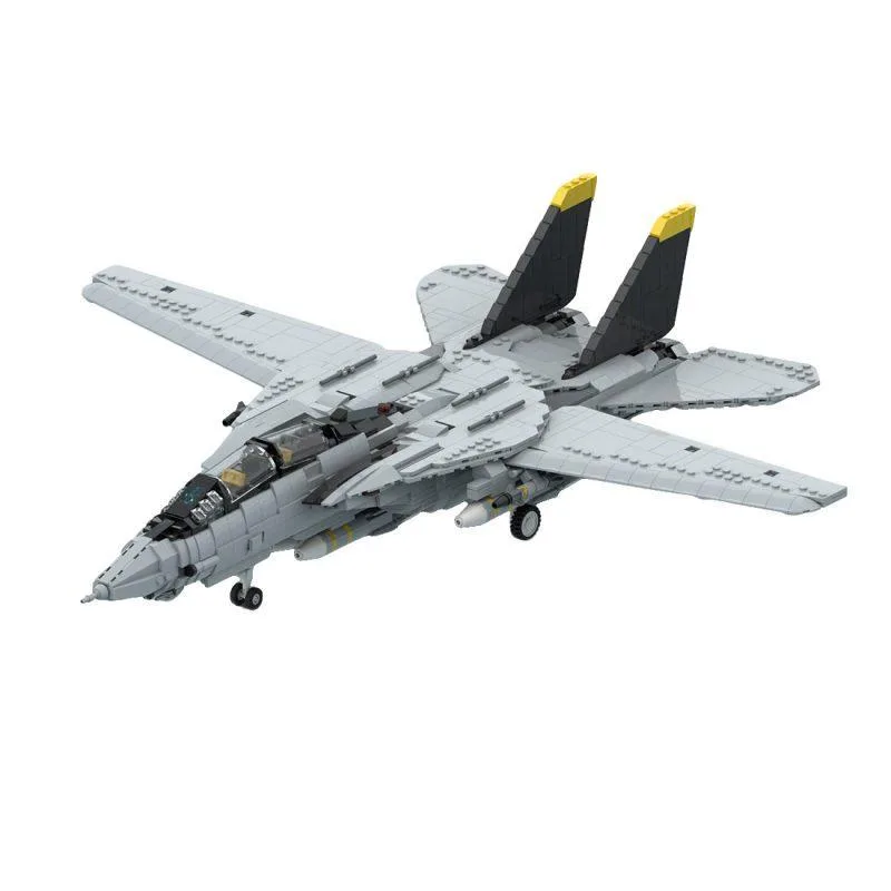 ZITIANYOUBUILD ZITIANYOUBUILD MOC-241734 F-14 Tomcat Building Blocks 2276PCS — product photo