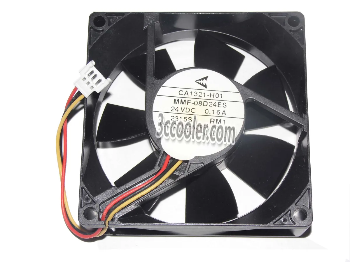 OEM Industries OEM Industries MMF-08D24ES RM1 80x25mm 24V CPU cooler — product photo