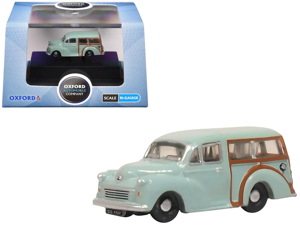 Oxford Diecast Oxford Diecast Morris Minor Traveller Smoke Gray 1/148 Scale Diecast Car — product photo