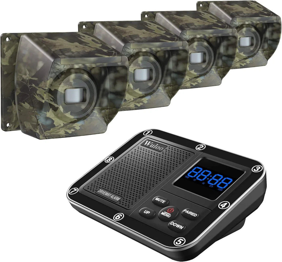 BFKK BFKK 1800 Ft Wireless Driveway Alarm (Camouflage) — product photo