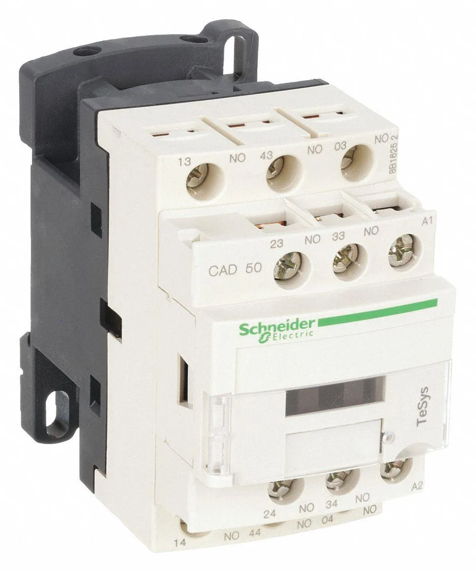 Schneider Electric Schneider Electric CAD50G7 IEC Control Relay 5NO 120V AC 10A — product photo
