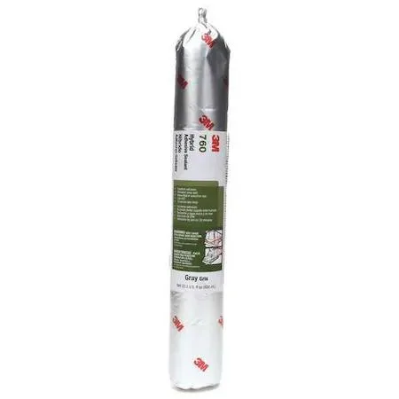 3M 760 UV polymer adhesive sealant 20 oz sausage pack gray