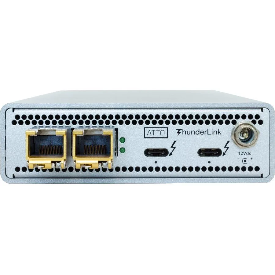 ATTO Technology ATTO Technology ThunderLink N3 3102T RJ45 SFP+ TLN33102T00 network switch — product photo