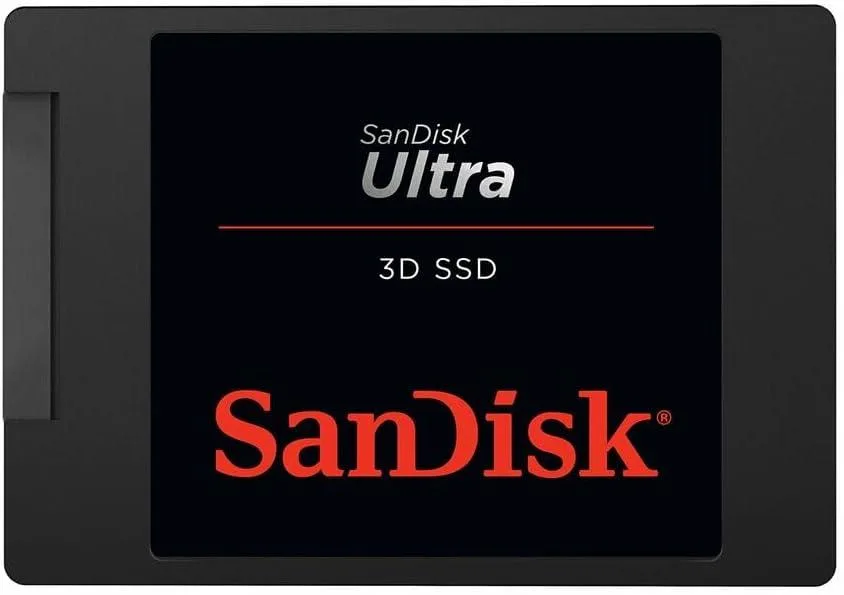 Western Digital Western Digital SanDisk Ultra 3D 4TB 2.5" SATA 2 in 1 accessory — product photo