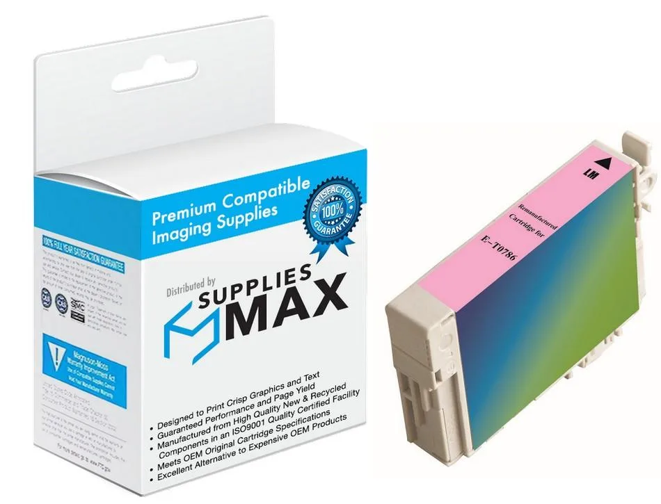 SuppliesMax SuppliesMax Epson T078620 Light Magenta Inkjet Cartridge — product photo