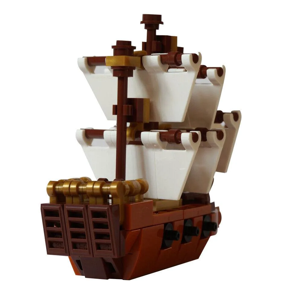 ZITIANYOUBUILD ZITIANYOUBUILD MOC-12949 Ship Boat Building Blocks Set 125 Pieces — product photo