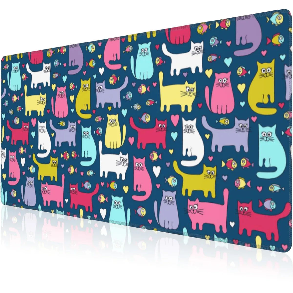 V2 Technologies V2 Technologies 2 in 1 accessory 31.5" x 15.7" Funny Doodle Kittens — product photo