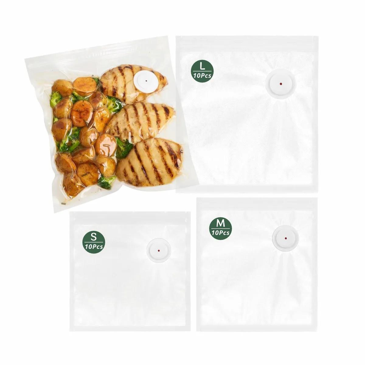  Lowepro Wynit Reusable Vacuum Sealer Bags 30pcs Beige — product photo