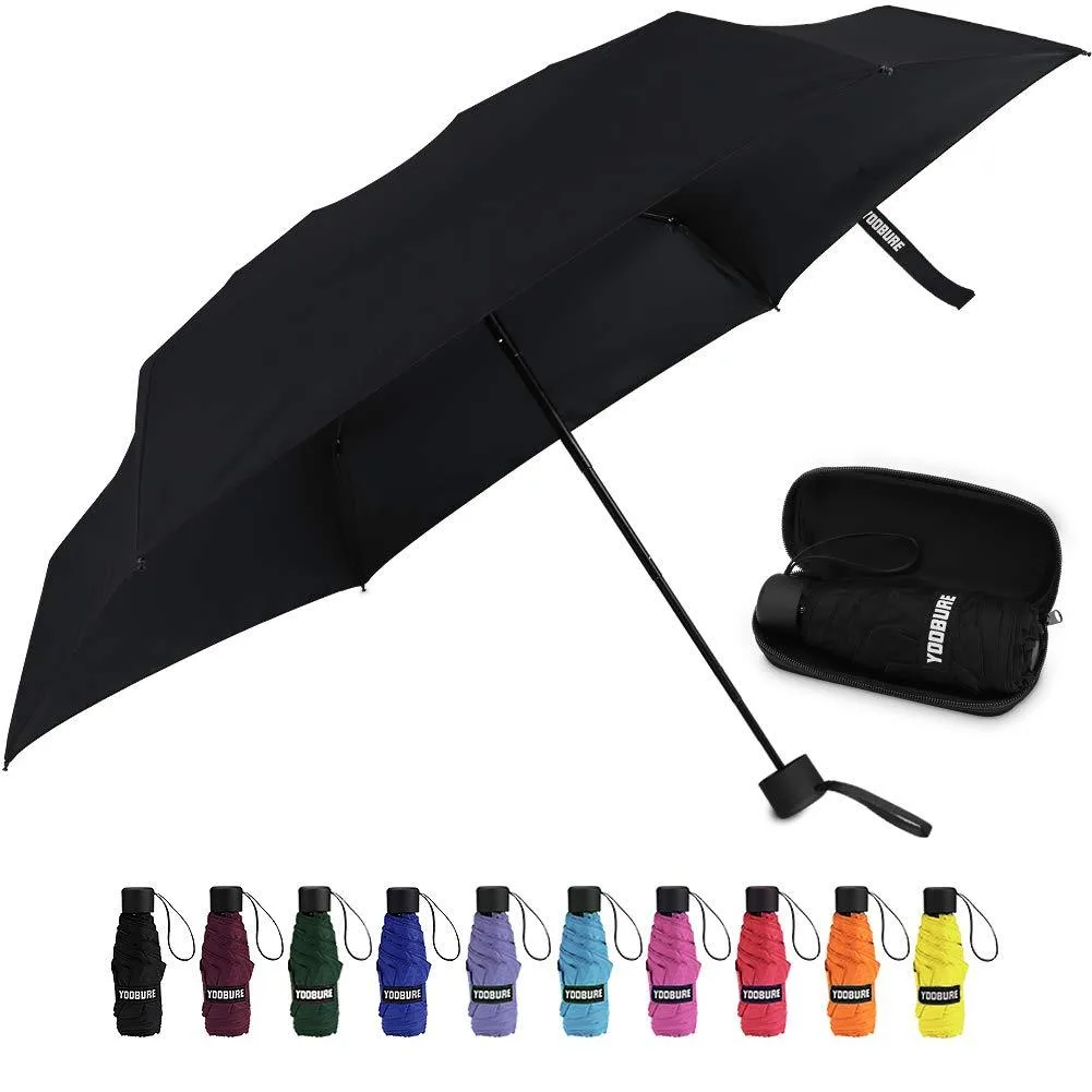  Yoobure 39" Mini Umbrella Clear Manual with Case — product photo