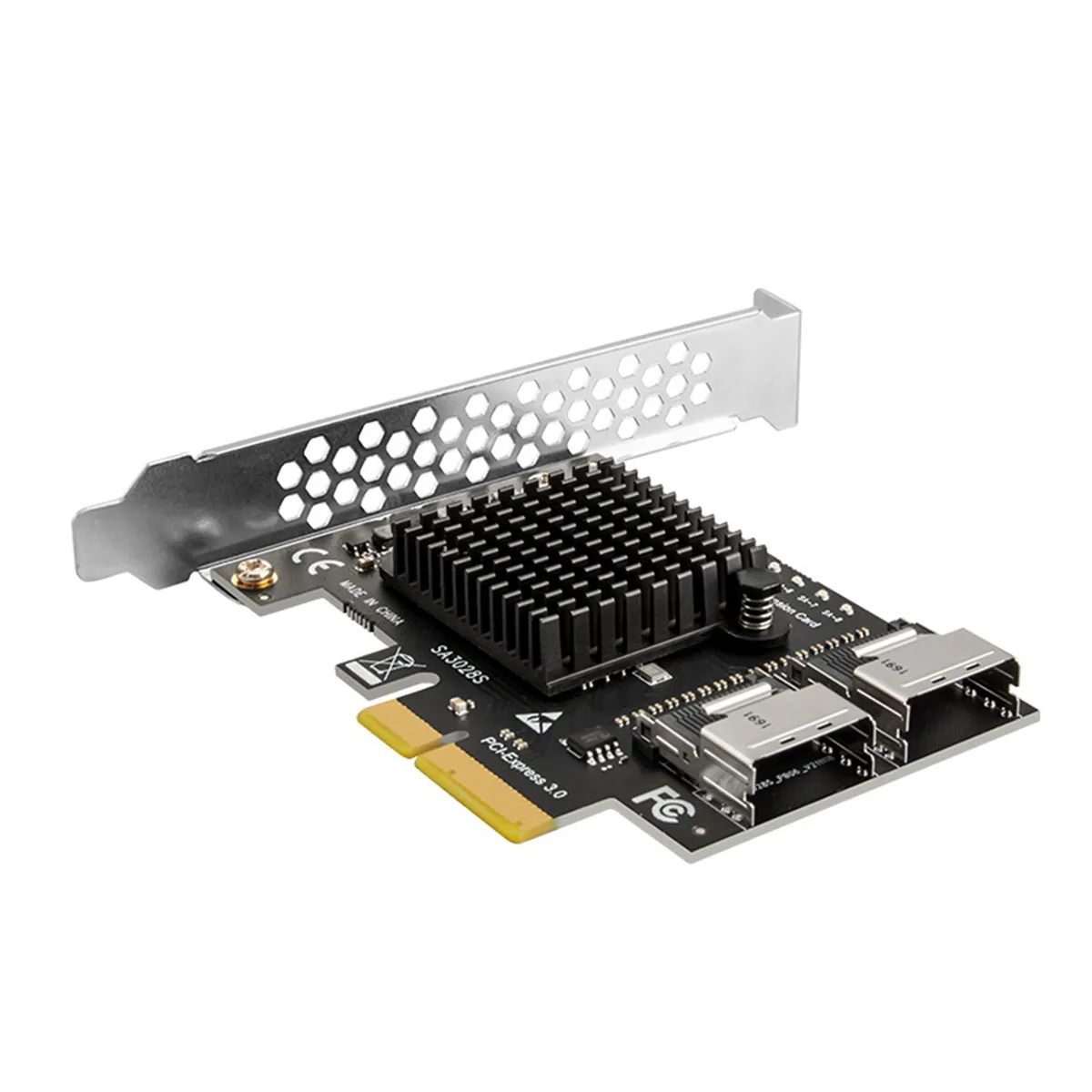 Yoetaun Yoetaun 8 Port Sata 3.0 SFF-8087 PCIe 3.0 x4 Controller ASM1166 — product photo