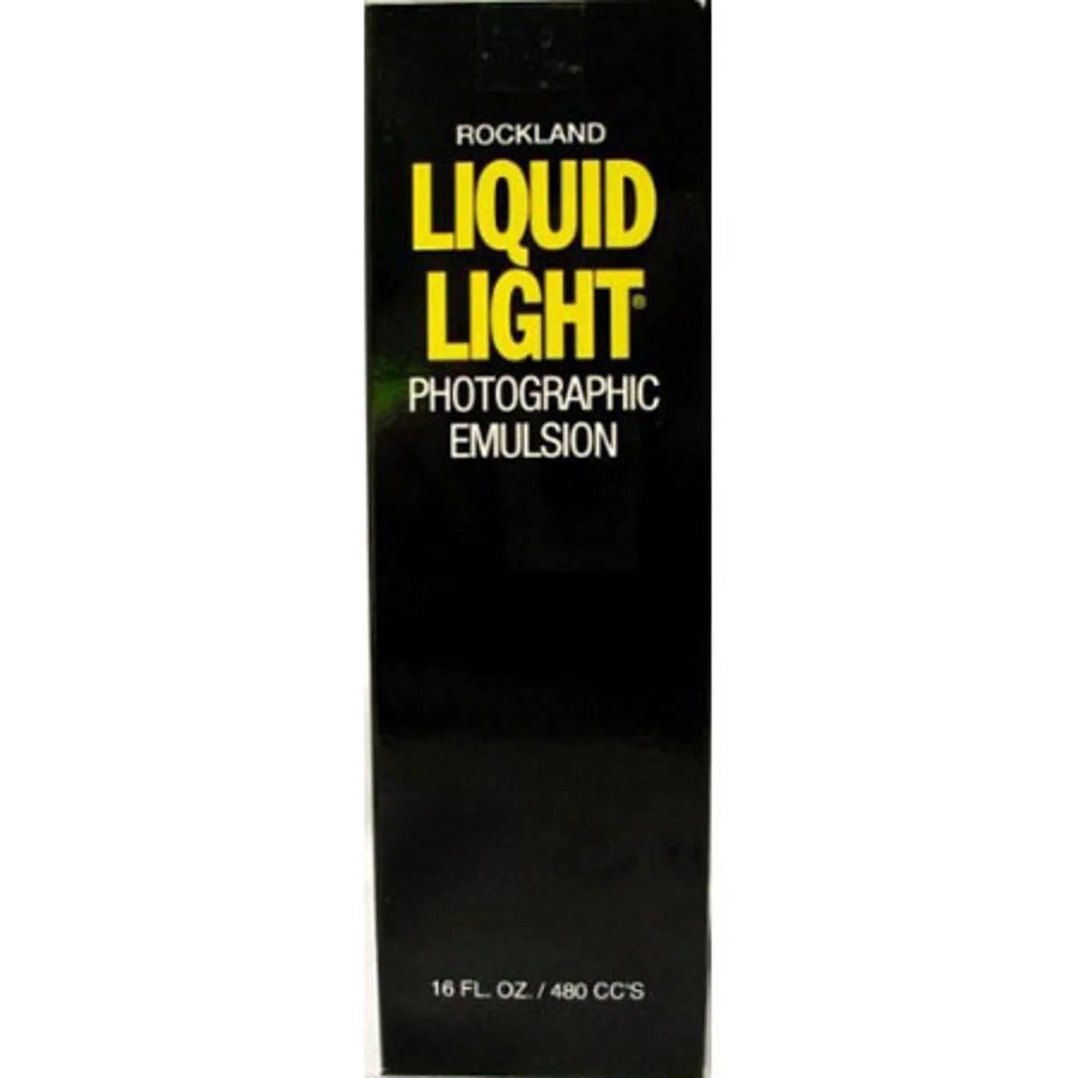 Bottle of Rockland Colloid Liquid Light black and white emulsion 16 oz