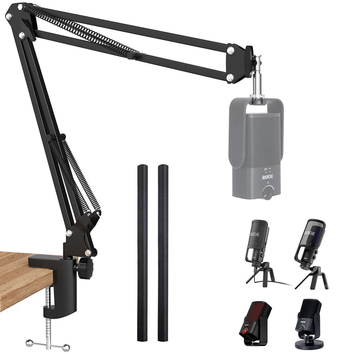  SUNMON Rode NT-USB Boom Arm 26.8" 1.4 kg Load Steel Stand — product photo