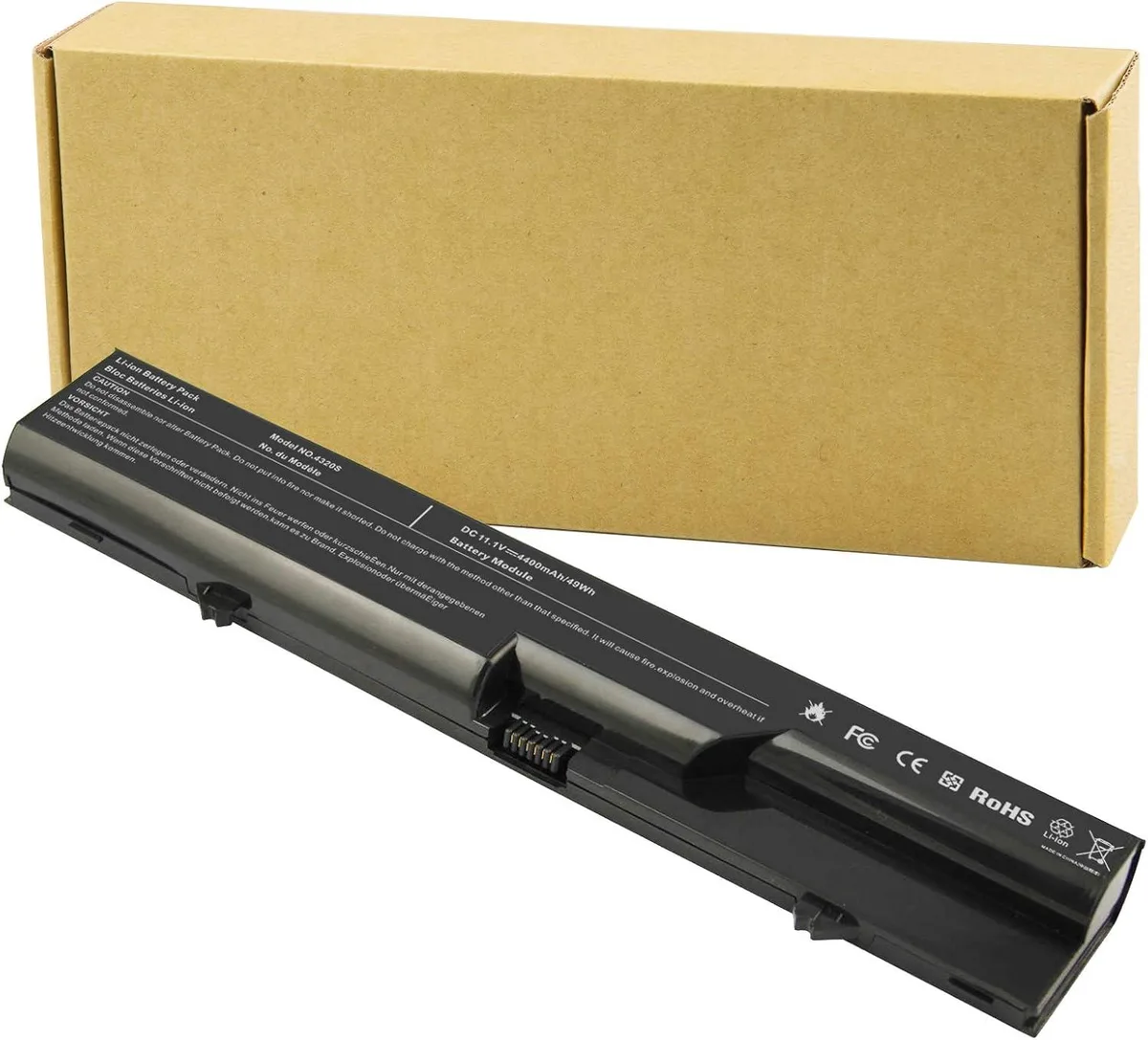 TAURKENAM TAURKENAM 5200mAh 6-cell laptop battery for HP ProBook 4320 4321 4325 4326 4420 4421 4425 4520 4525s — product photo