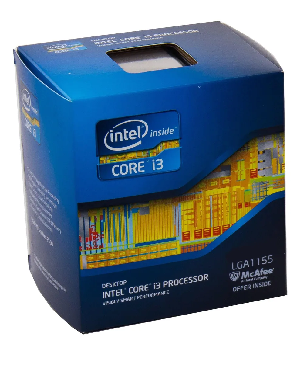 Intel Intel Core i3-3250 3.50GHz LGA 1155 Processor BX80637I33250 2 in 1 accessory — product photo