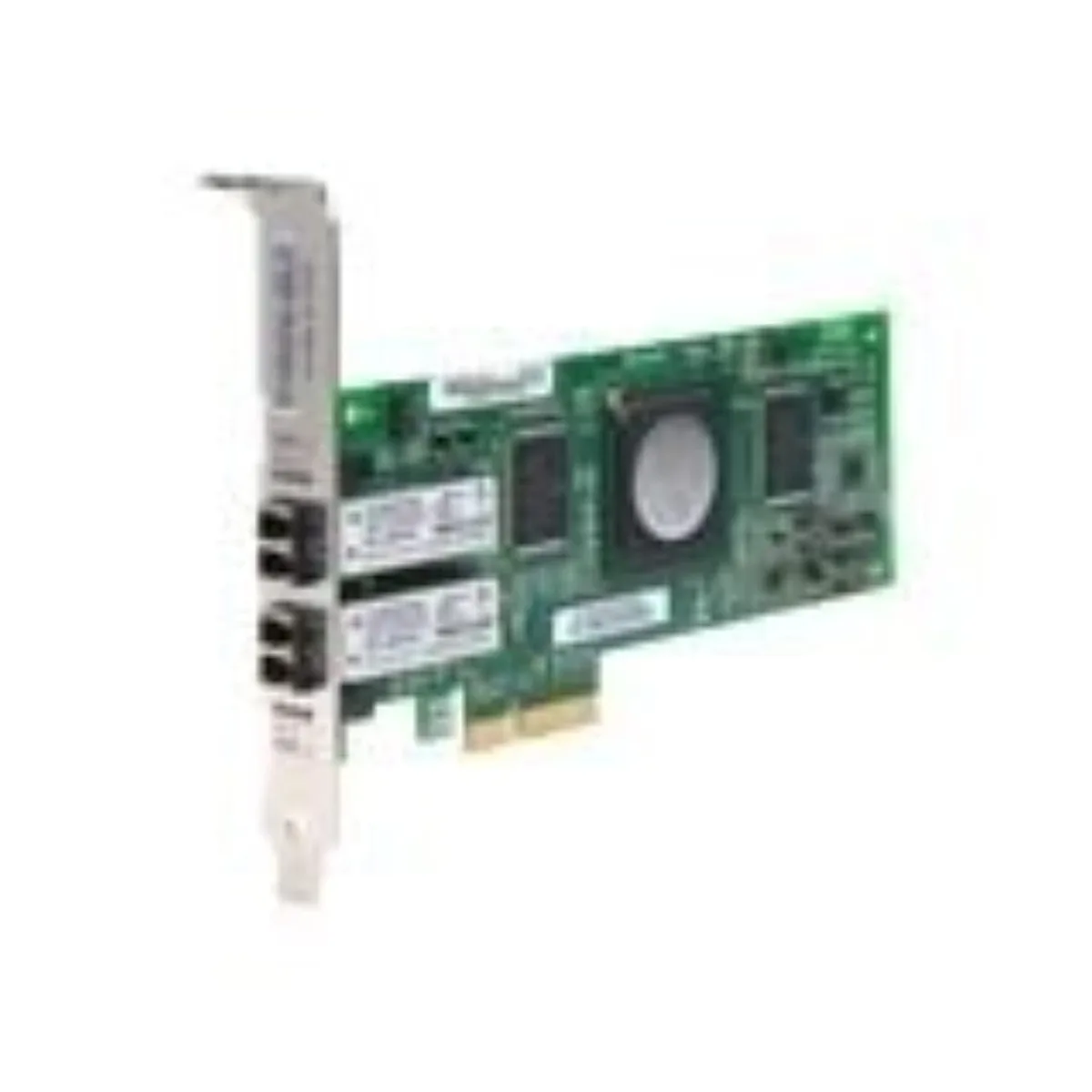 QLogic Corp. QLogic Corp. QLE2462-CK 4GB dual port FC HBA PCIe4 LC multimode optic network card — product photo
