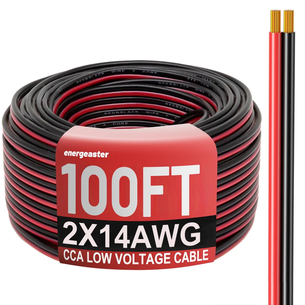  RCA 14 AWG Speaker Wire 100FT 2-Conductor CCA — product photo