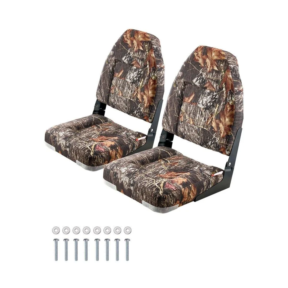 VEVOR VEVOR Boat Seat High Backrest Folding Camouflage 2 Seats AD75187C — product photo