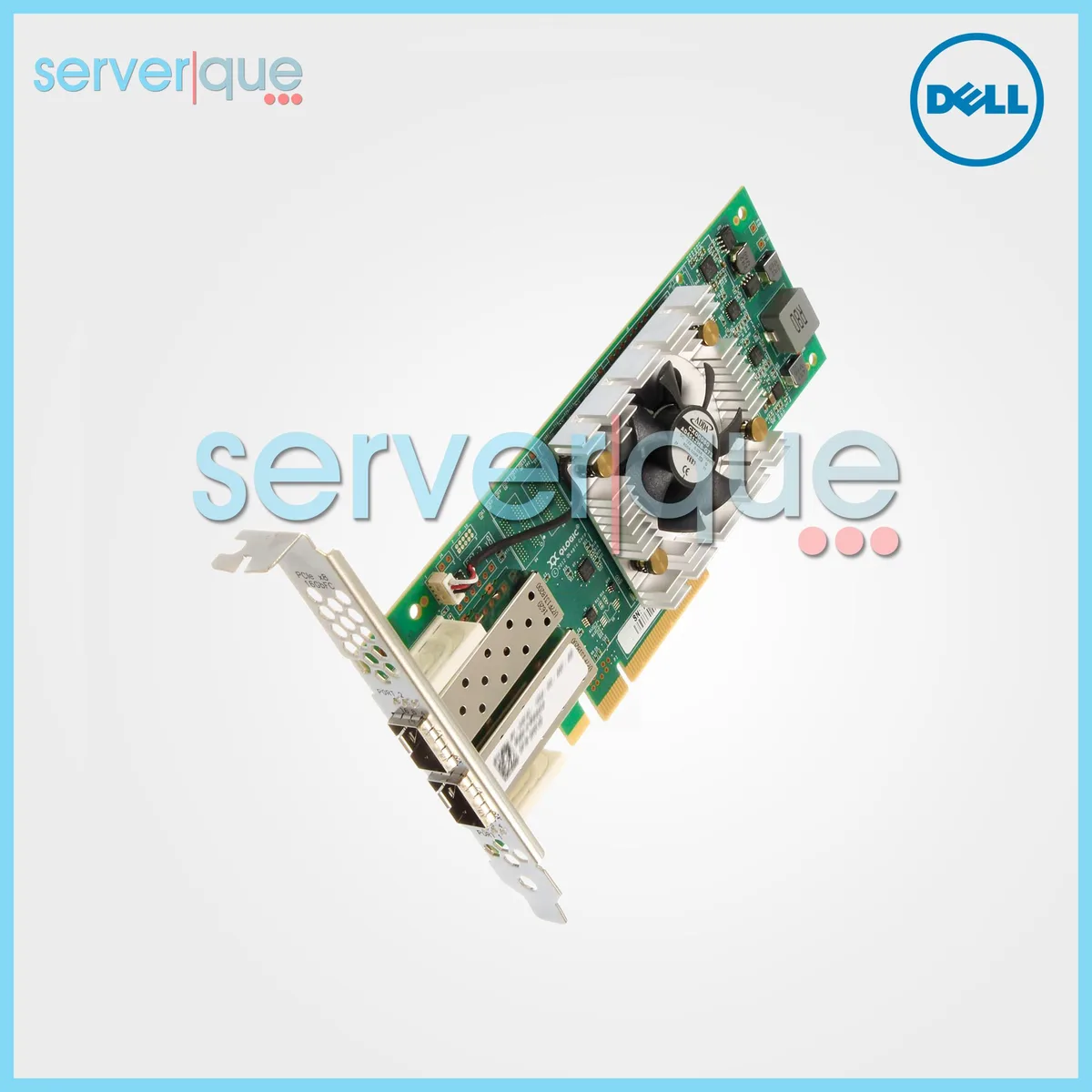 DELL DELL H8T43 QLE2662 16Gbps PCIe 3.0 x8 Dual Port FC SFP+ HBA — product photo